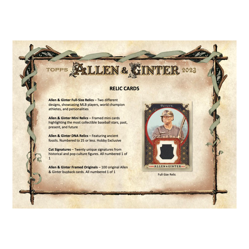 2023 Topps Allen & Ginter Baseball Hobby Box