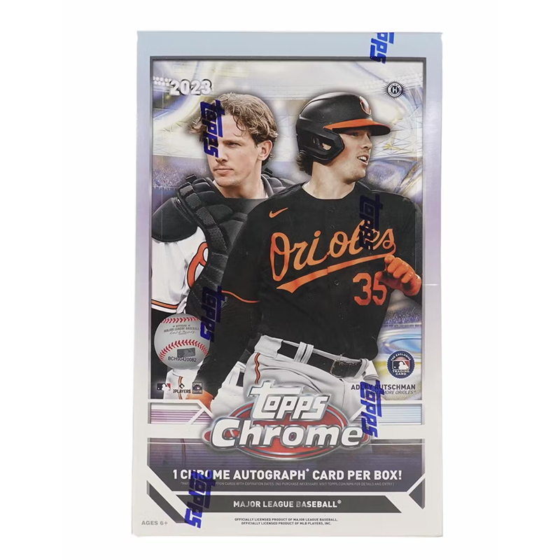 2023 Topps Chrome Baseball Hobby 12 Box Case