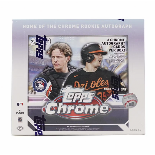 2023 Topps Chrome Baseball Jumbo 8 Box Case