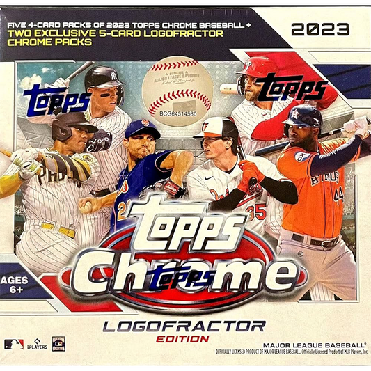 2023 Topps Chrome Baseball Logofractor Box