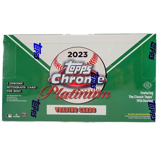 2023 Topps Chrome Platinum Anniversary Baseball Hobby 12 Box Case