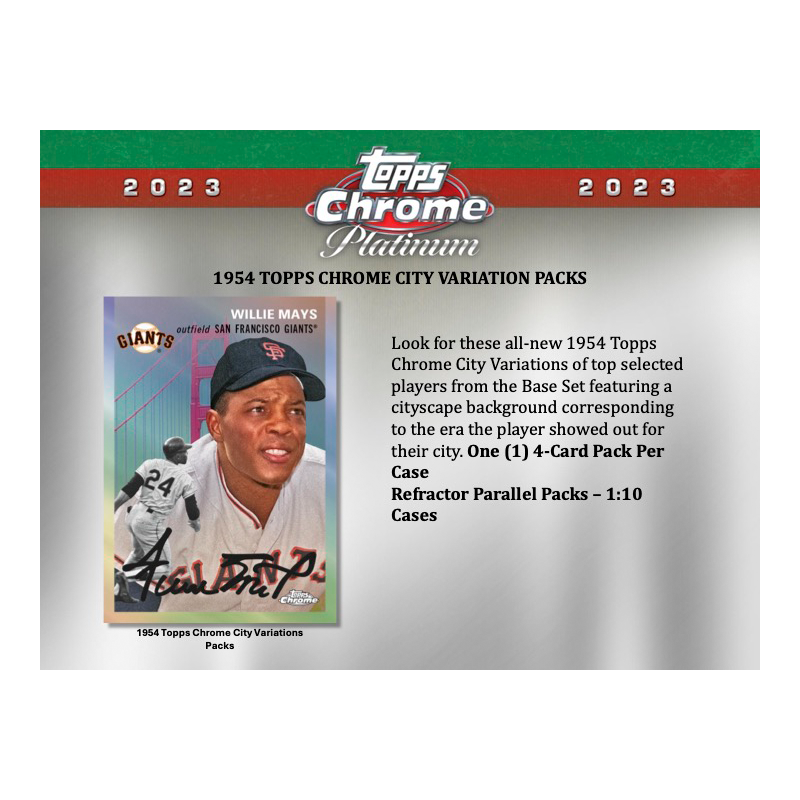 2023 Topps Chrome Platinum Anniversary Baseball Hobby Box