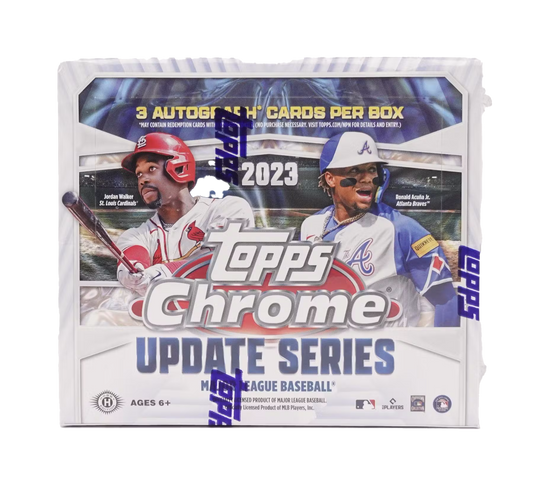 2023 Topps Chrome Update Series Baseball Jumbo Box