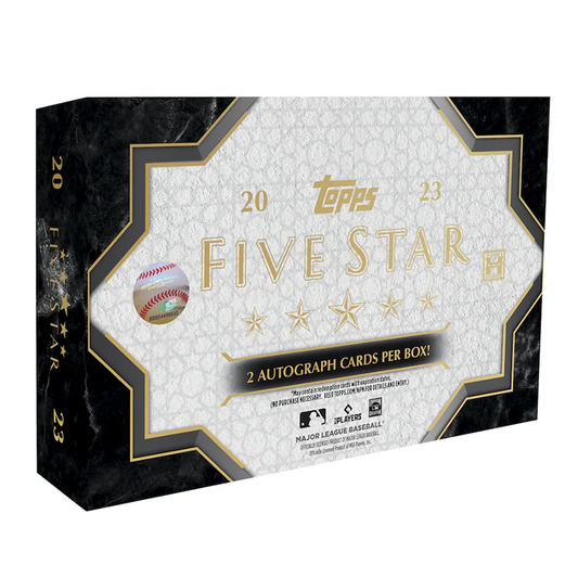 2023 Topps Five Star Baseball Hobby 8 Box Case