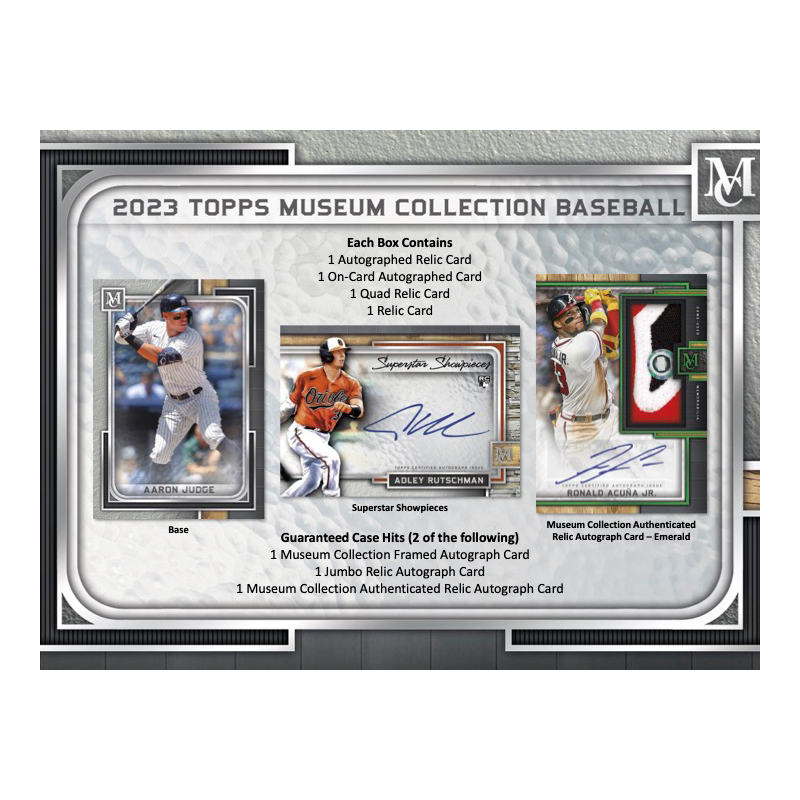 2023 Topps Museum Collection Baseball Hobby Box