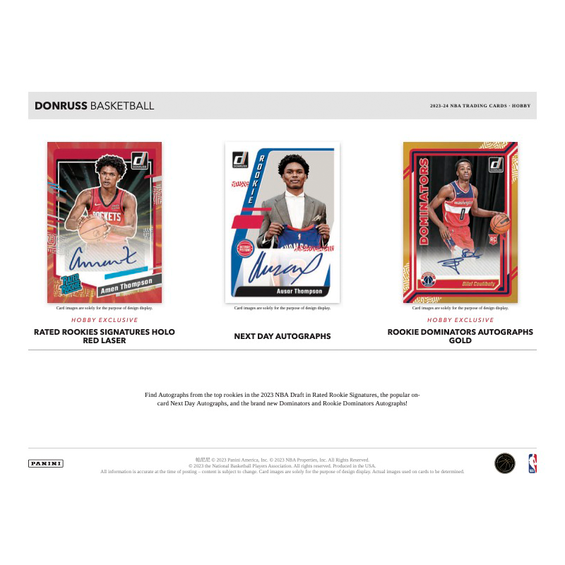 2023/24 Panini Donruss Basketball Hobby Box