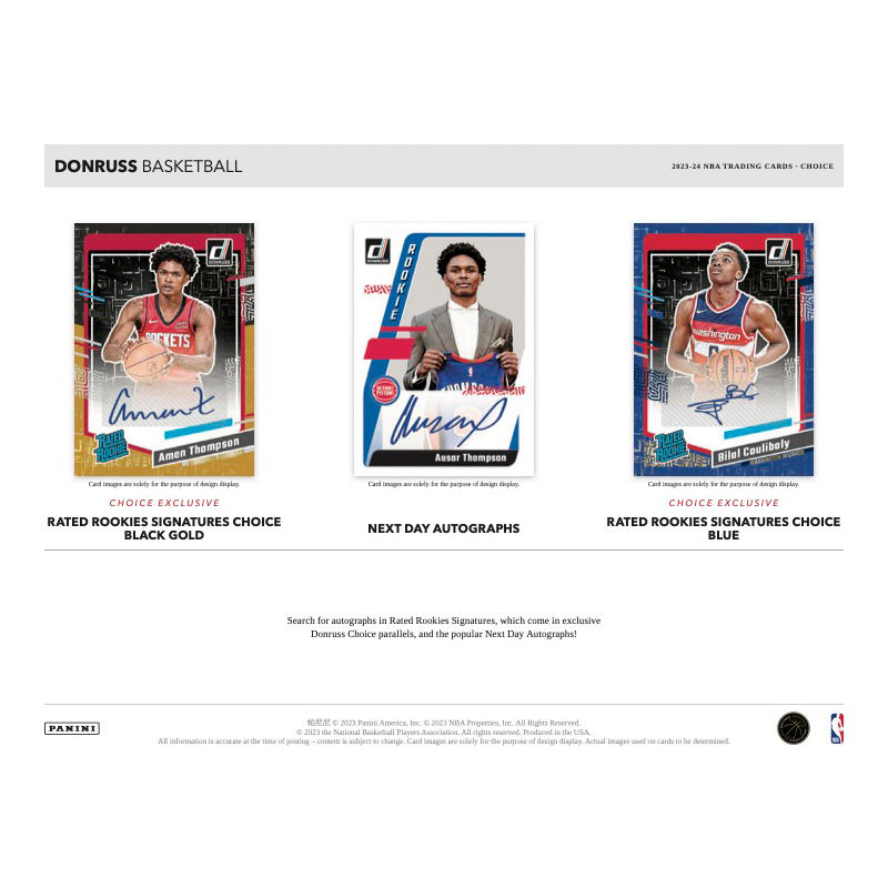 2023/24 Panini Donruss Choice Basketball Hobby Box