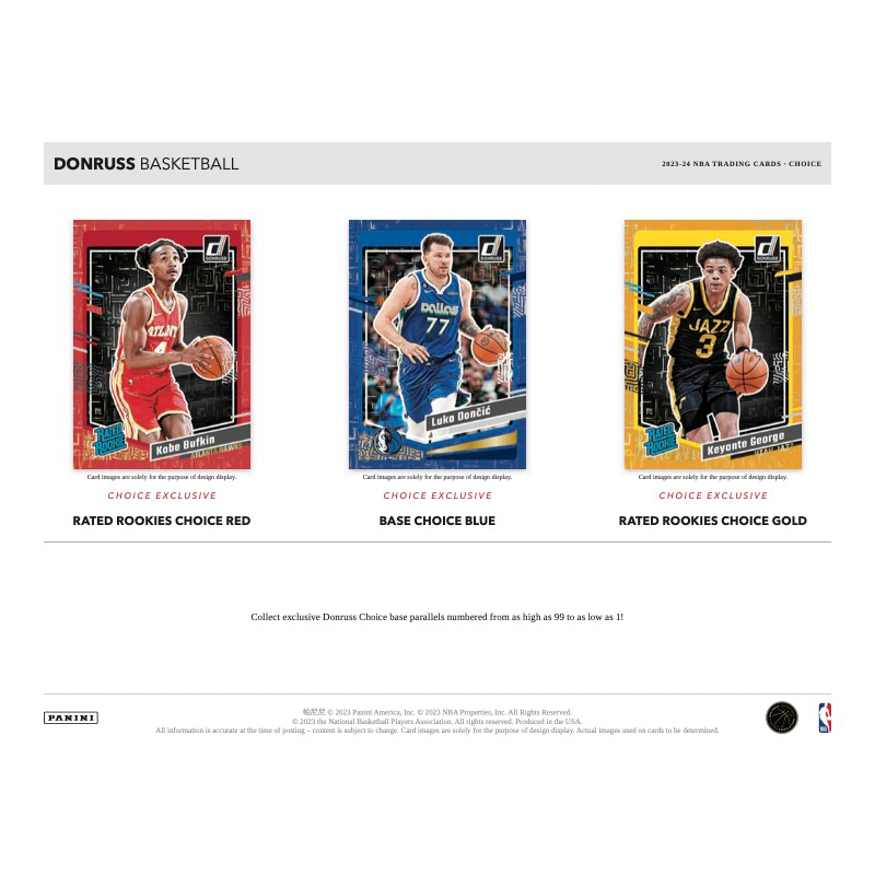 2023/24 Panini Donruss Choice Basketball Hobby Box