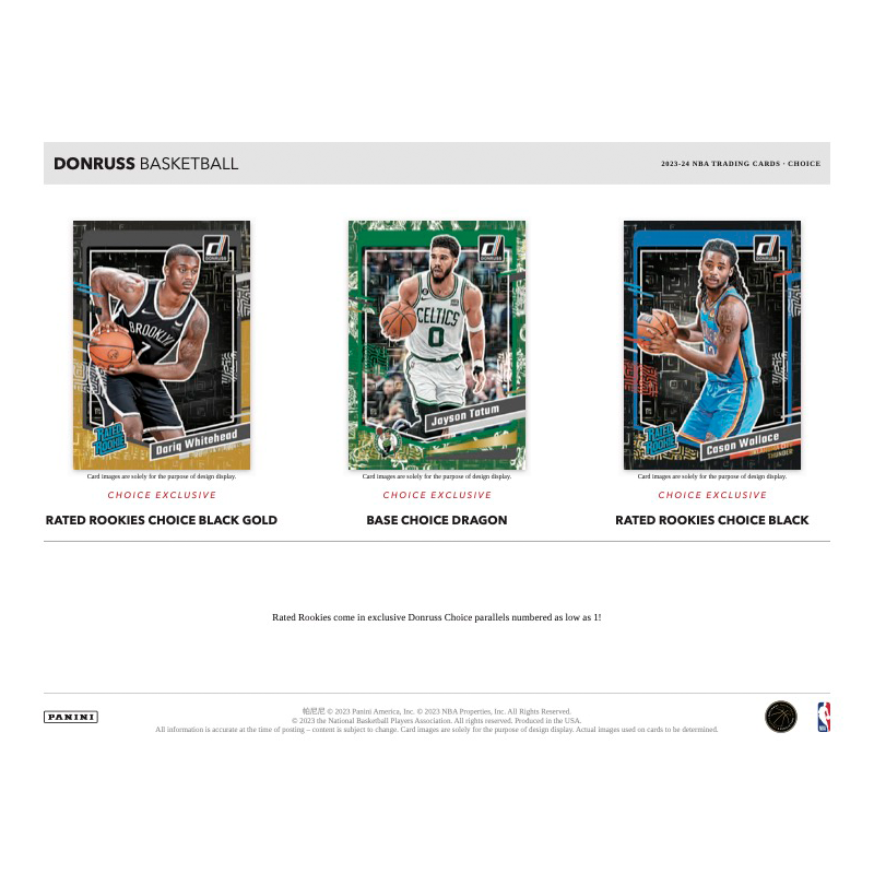 2023/24 Panini Donruss Choice Basketball Hobby Box