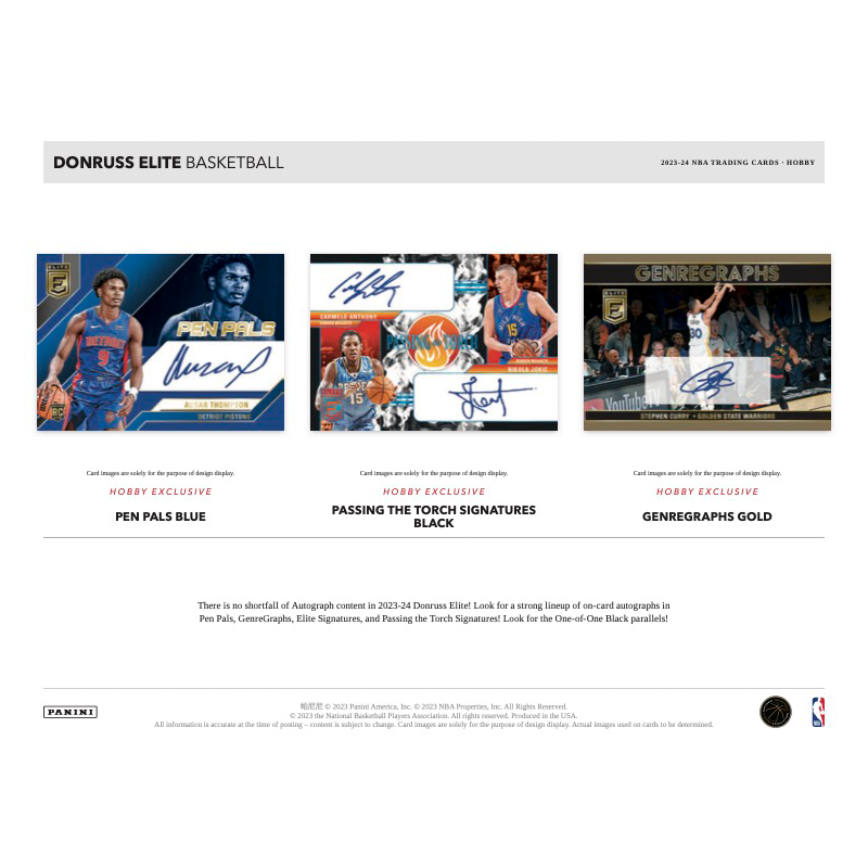 2023/24 Panini Donruss Elite Basketball Hobby Box