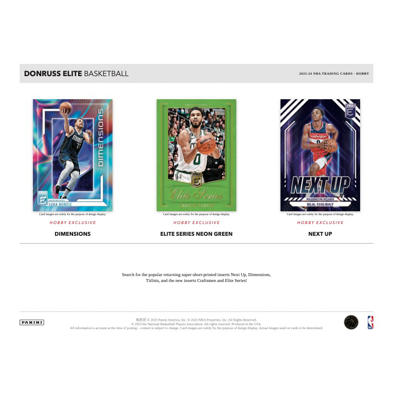 2023/24 Panini Donruss Elite Basketball Hobby Box