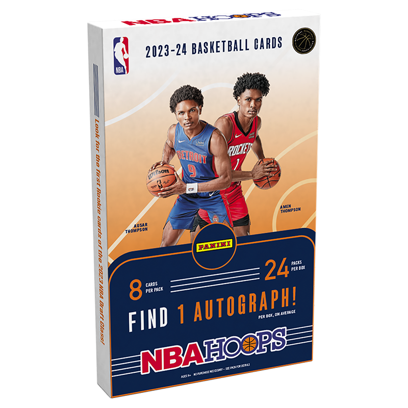 2023/24 Panini NBA Hoops Basketball Hobby Box