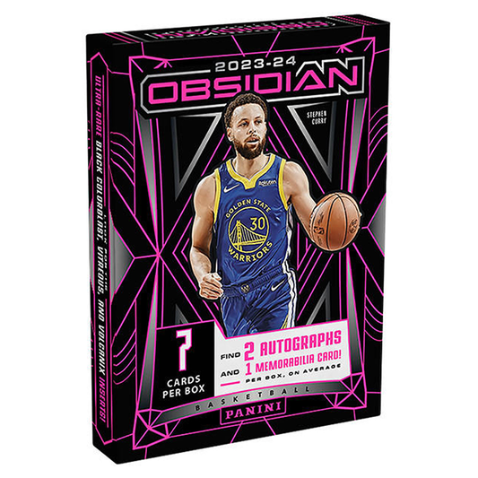 2023/24 Panini Obsidian Basketball Hobby 12 Box Case