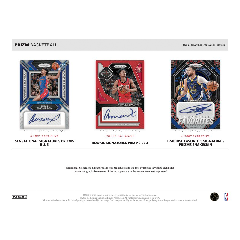 2023/24 Panini Prizm Basketball Hobby Box