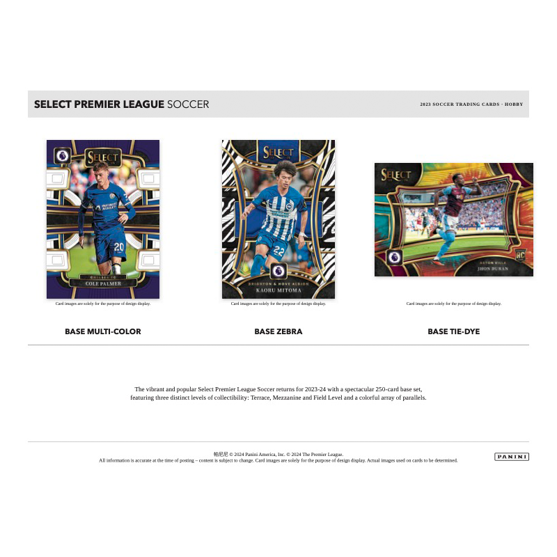 2023/24 Panini Select EPL Soccer Hobby Box