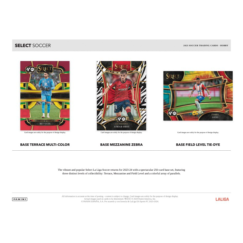 2023/24 Panini Select La Liga Soccer Hobby Box