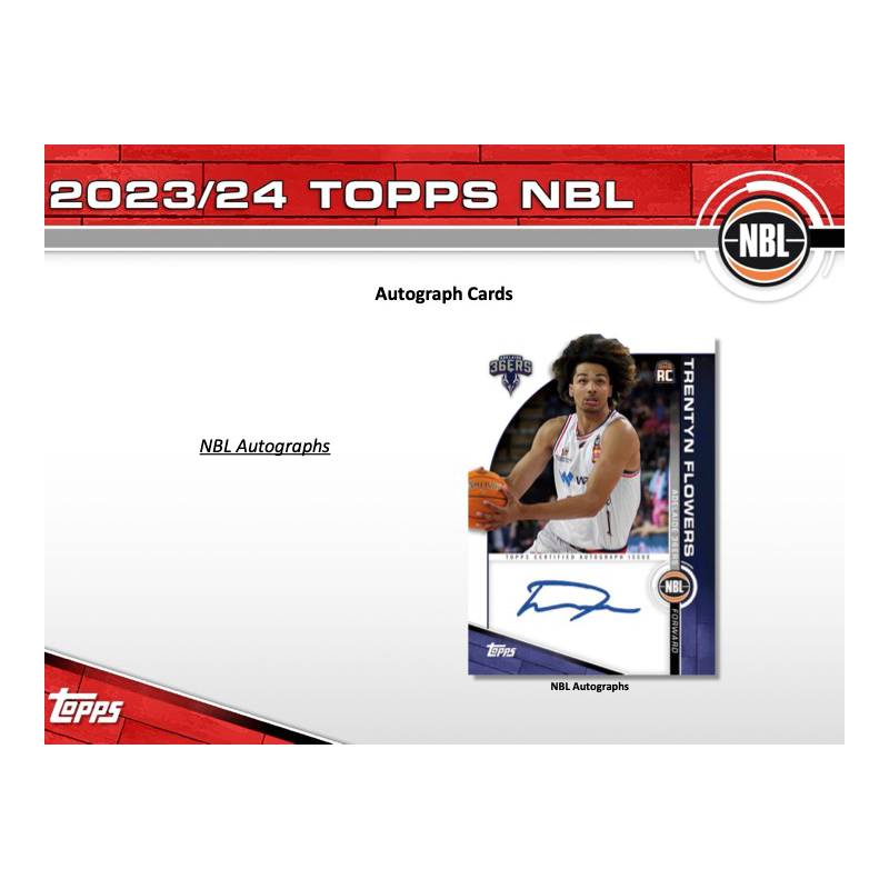 2023/24 Topps NBL Basketball Hobby Box