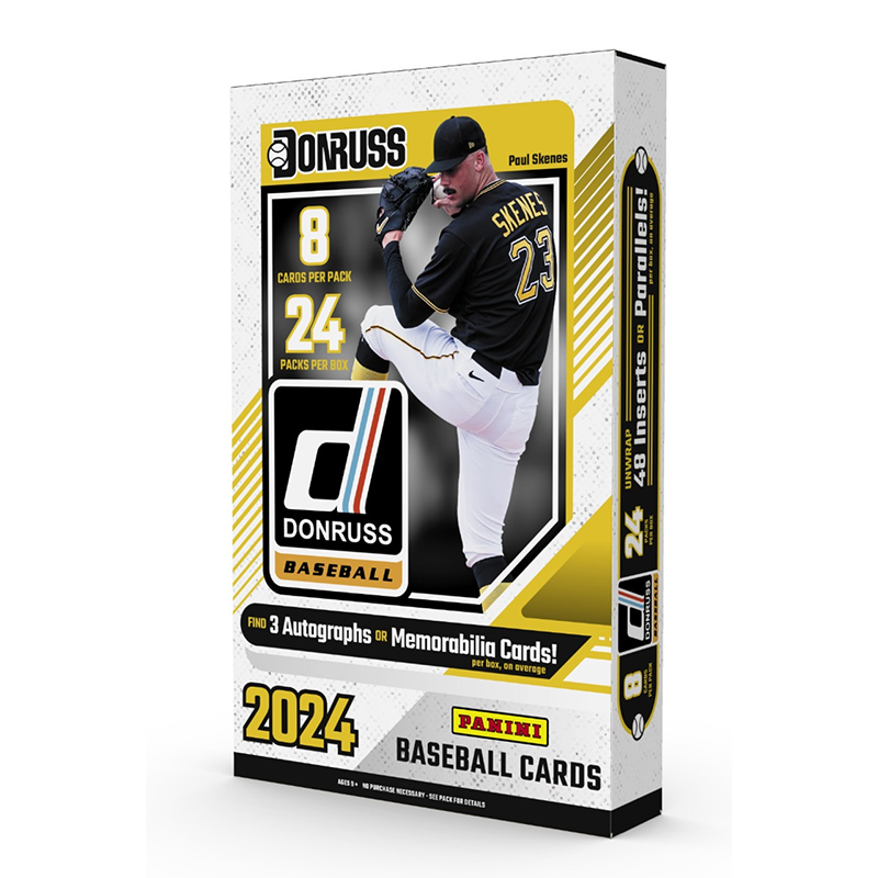 2024 Panini Donruss Baseball Hobby 16 Box Case