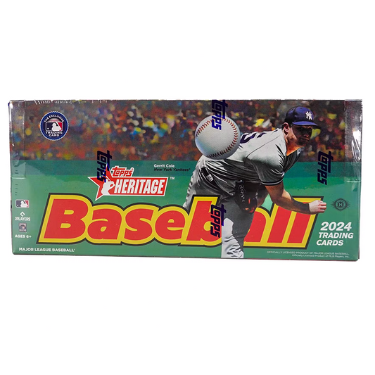 2024 Topps Heritage Baseball Hobby Box