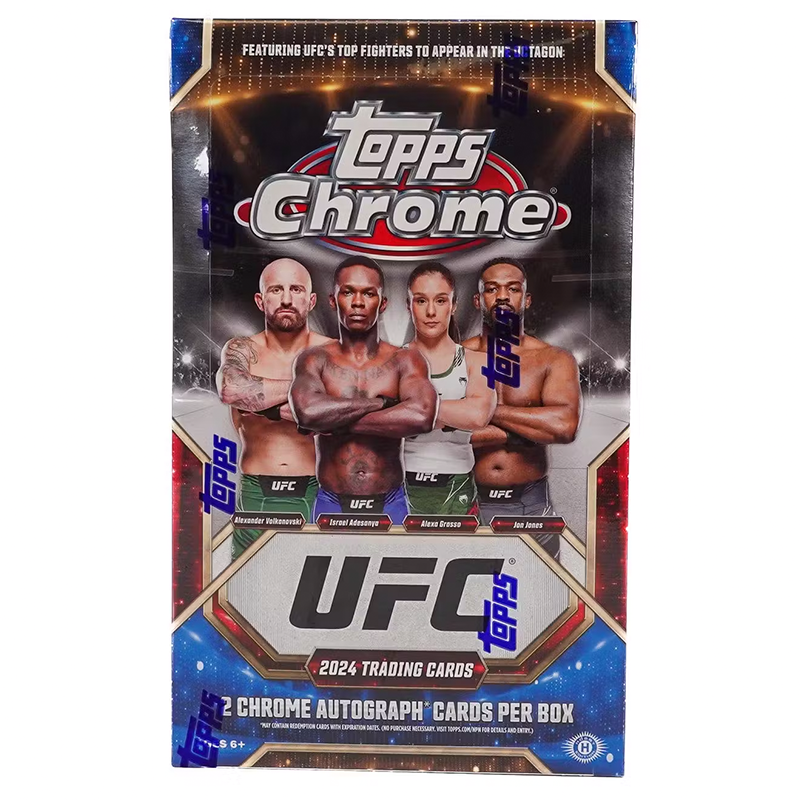 2024 Topps Chrome UFC Hobby 12 Box Case