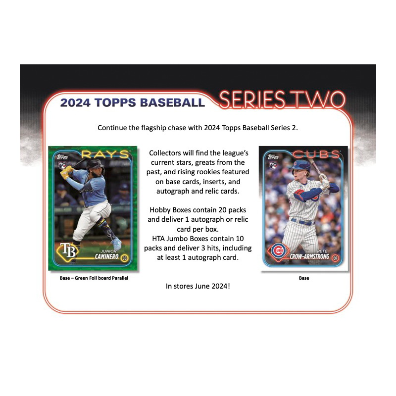 2024 Topps Series 2 Baseball Hobby Box