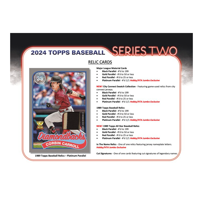 2024 Topps Series 2 Baseball Hobby Box