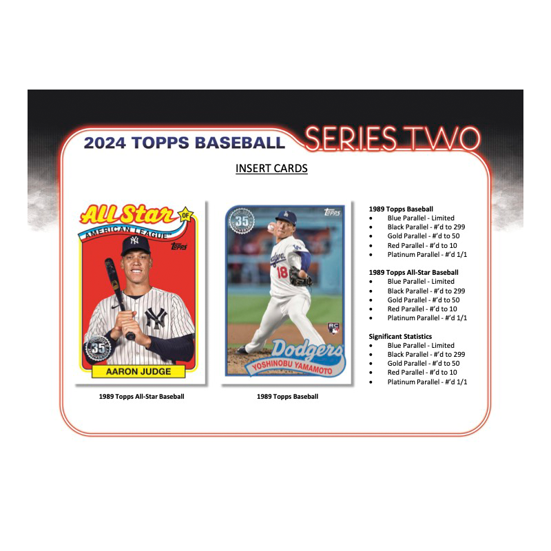 2024 Topps Series 2 Baseball Hobby Box