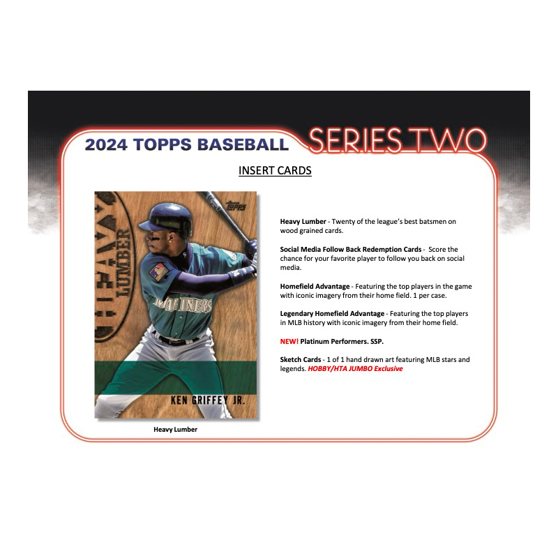 2024 Topps Series 2 Baseball Hobby Box