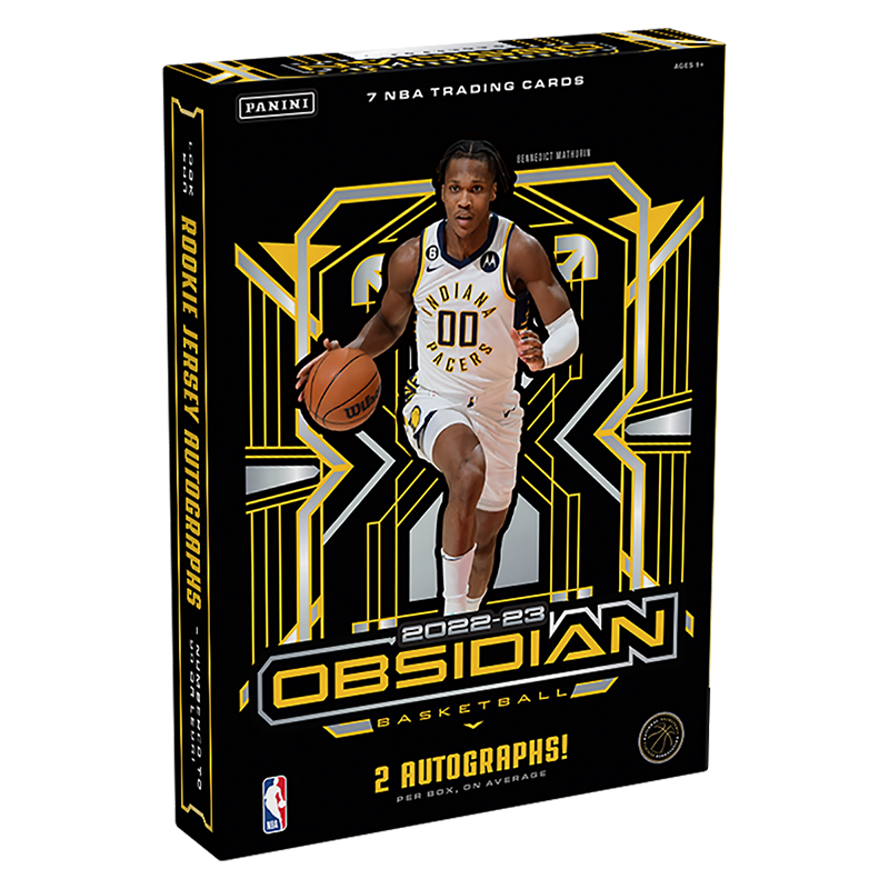 2022/23 Panini Obsidian Basketball Hobby 12 Box Case