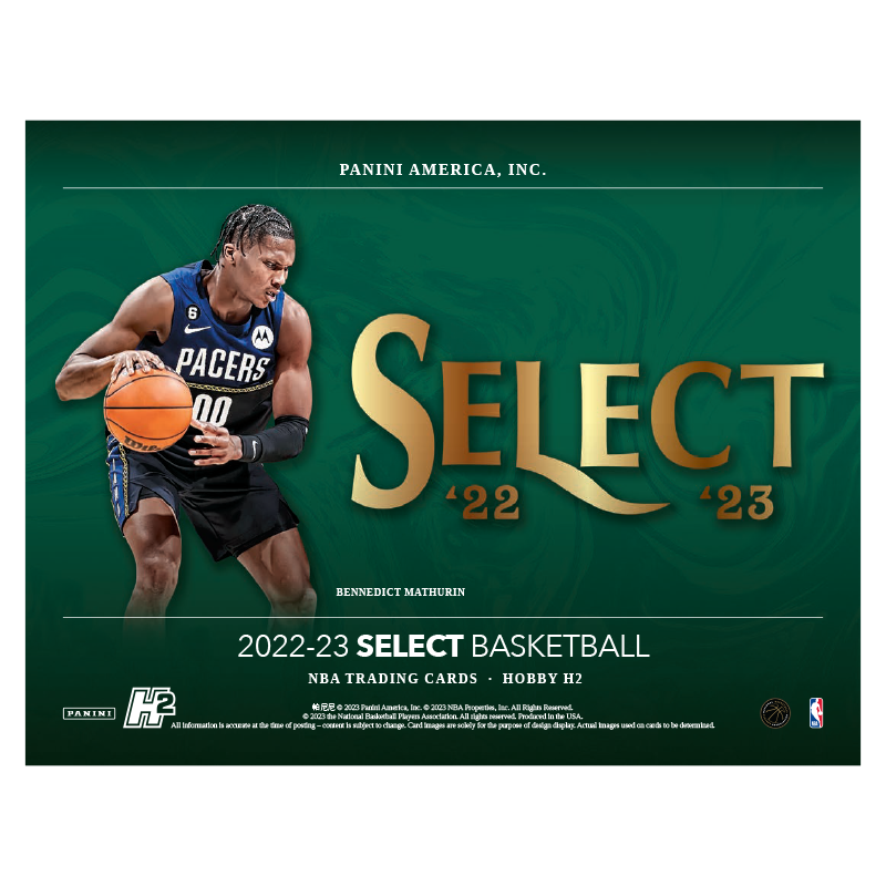 2022/23 Panini Select Basketball H2 Hybrid 20 Box Case