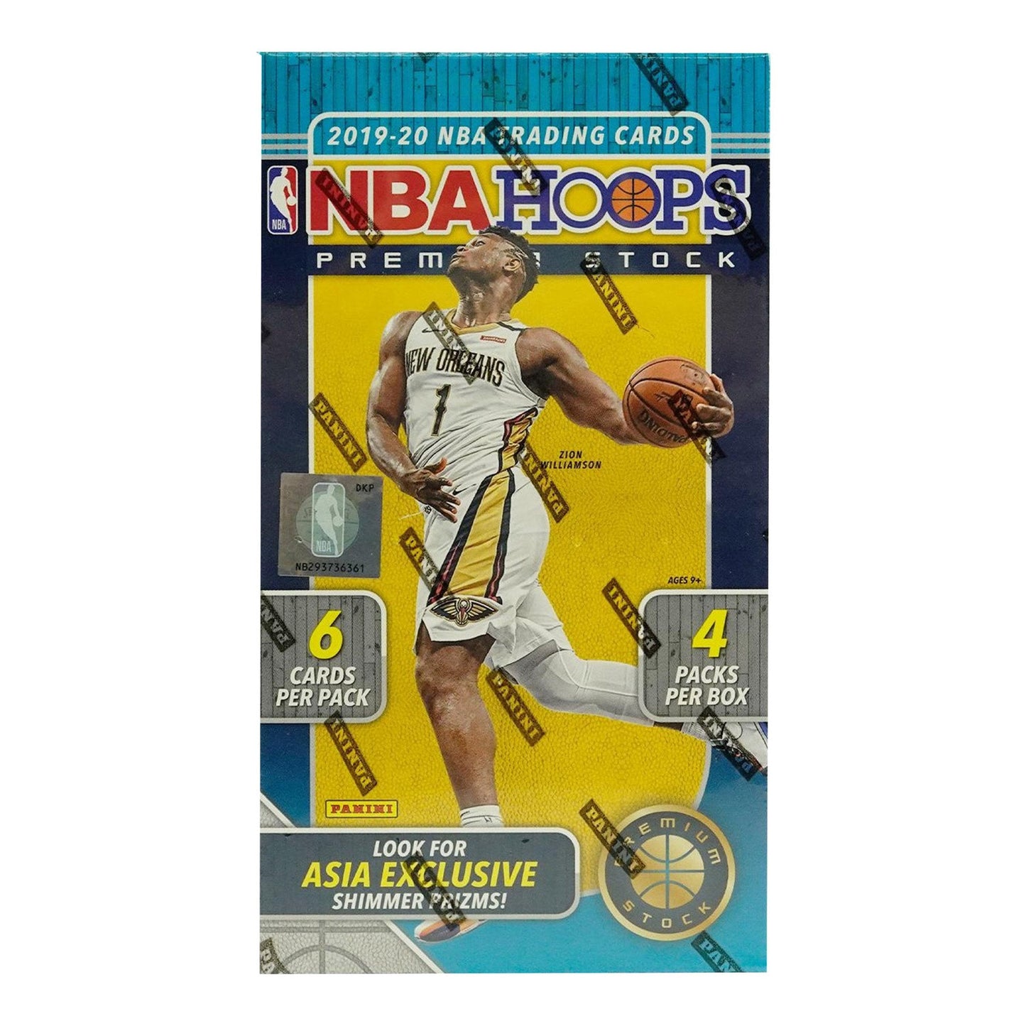 2019/20 Panini Hoops Premium Stock Basketball TMALL Hobby Box