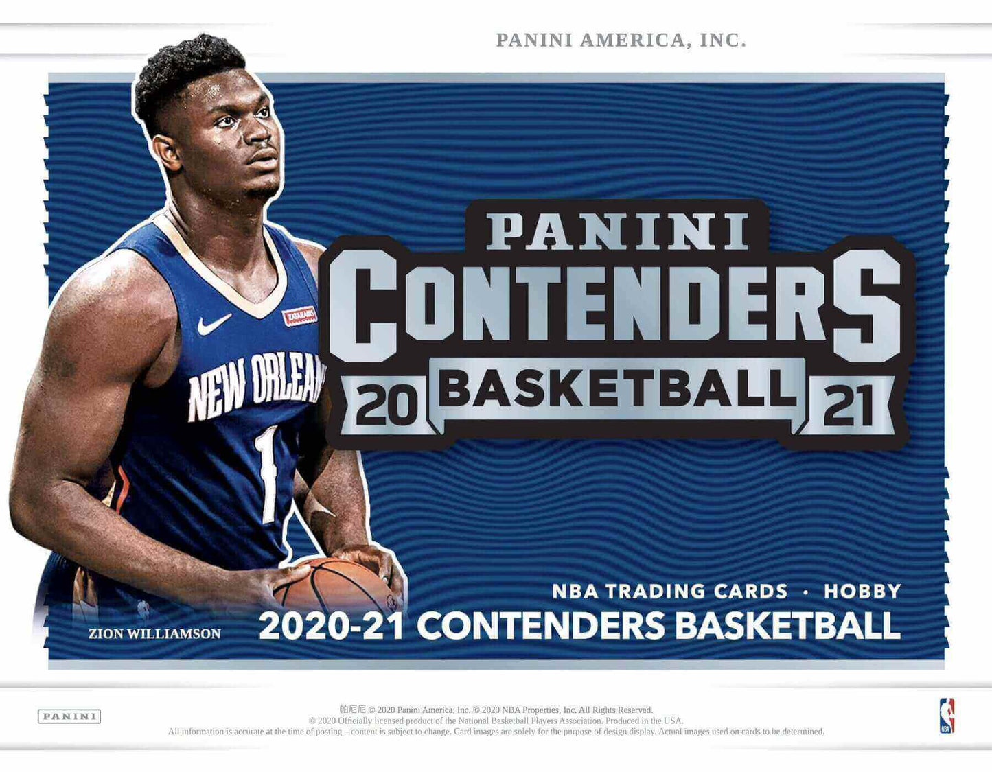 2020/21 Panini Contenders Basketball Hobby Box