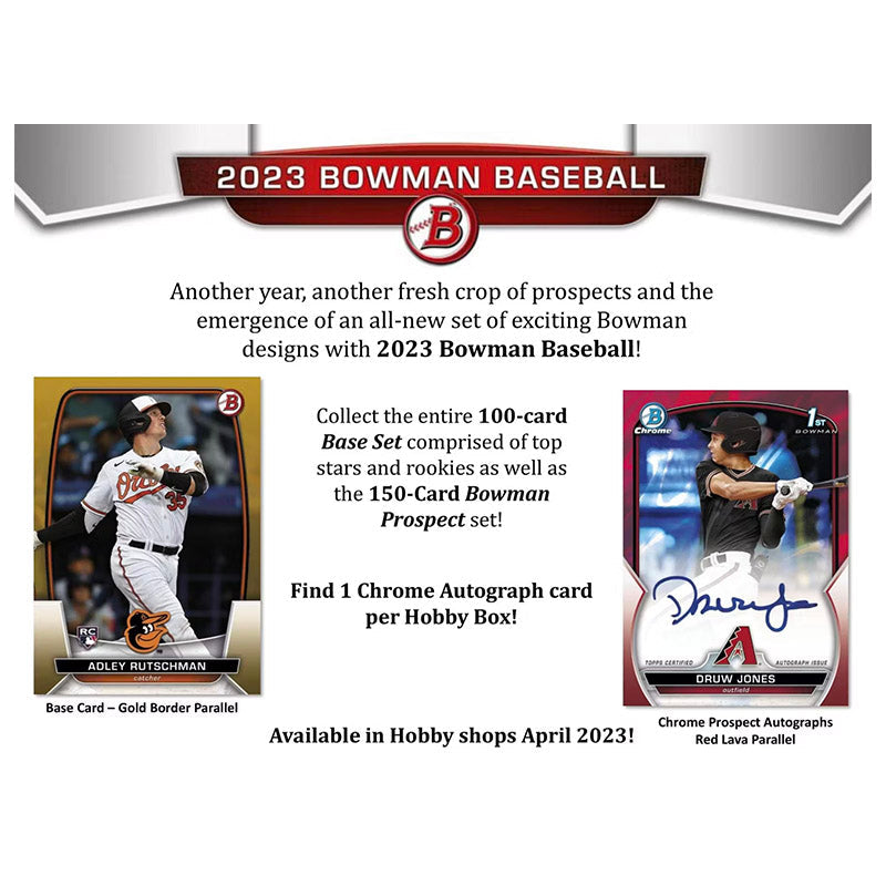 2023 Bowman Baseball Hobby Case (12 ct)