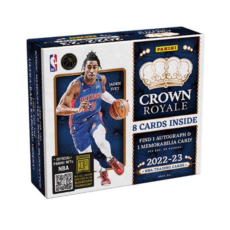 2022/23 Panini Crown Royale Basketball Hobby 16 Box Case