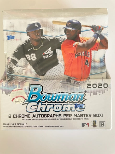 2020 Bowman Chrome Baseball Hobby Box