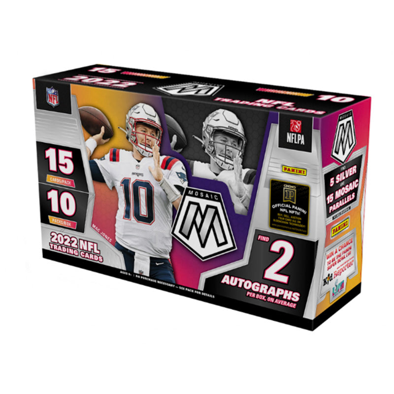 2022 Panini Mosaic Football Hobby 12 Box Case