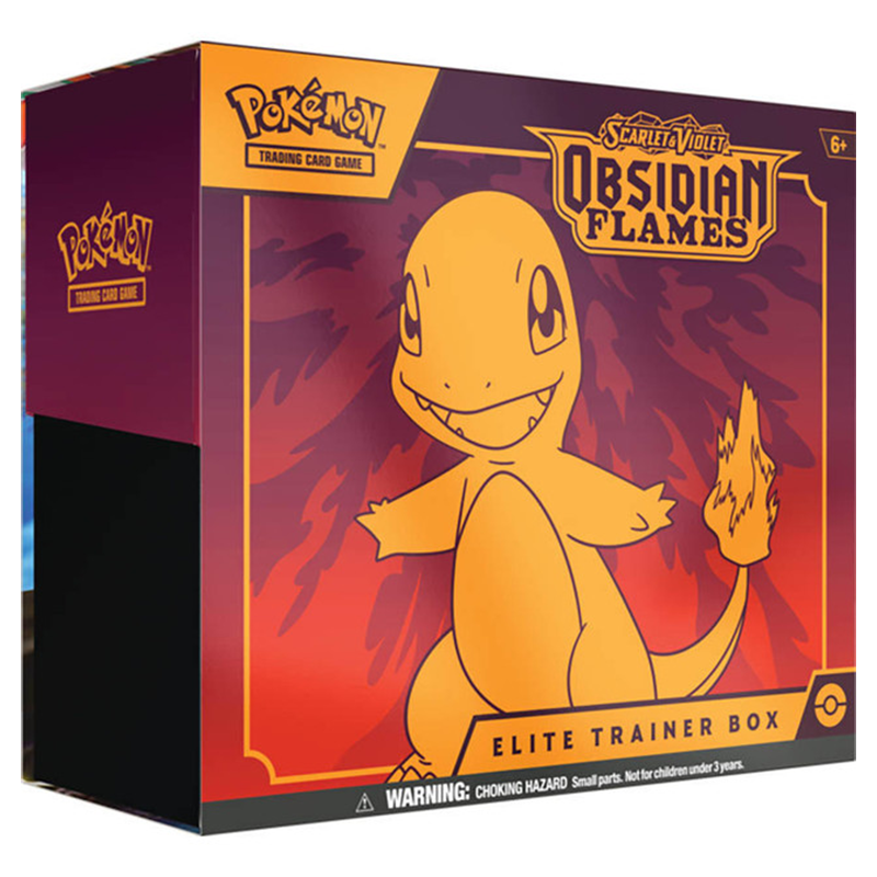 Pokemon Scarlet & Violet 3 Obsidian Flames Elite Trainer Box