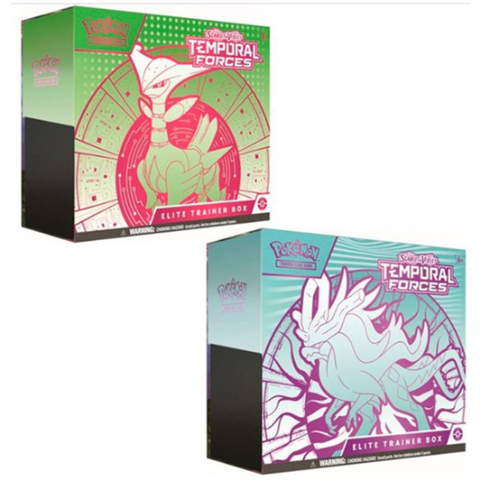 Pokemon TCG: Scarlet and Violet: Temporal Forces Elite Trainer Box