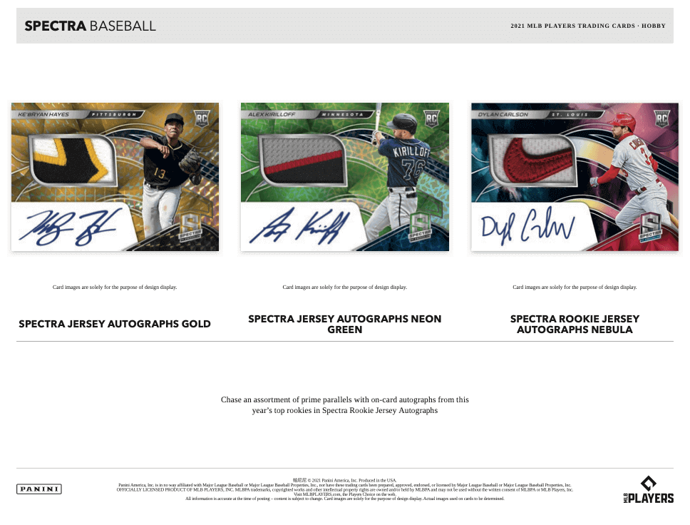 2021 Panini Spectra Baseball Hobby Case (8ct)