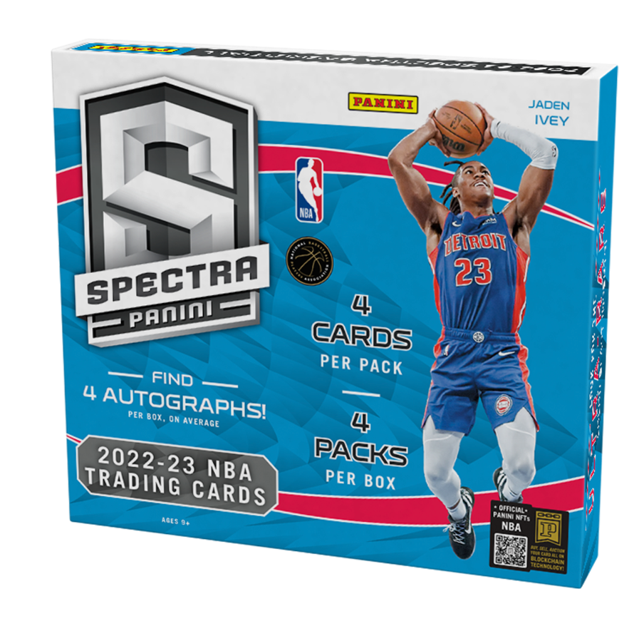 2022/23 Panini Spectra Basketball Hobby 8 Box Case