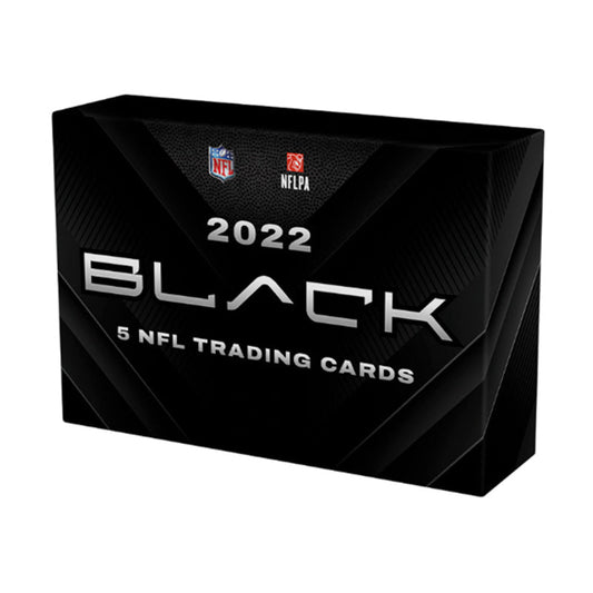 2022 Panini Black Football Hobby 12 Box Case