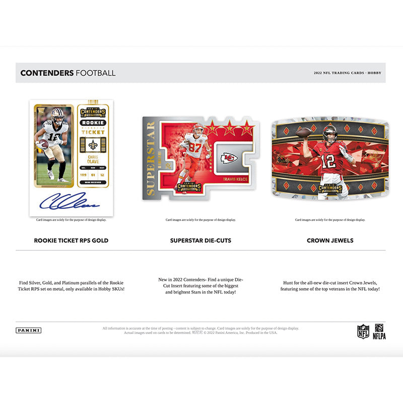 2022 Panini Contenders Football Hobby Box