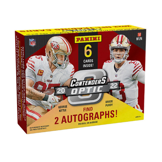 2022 Panini Contenders Optic Football Hobby 20 Box Case