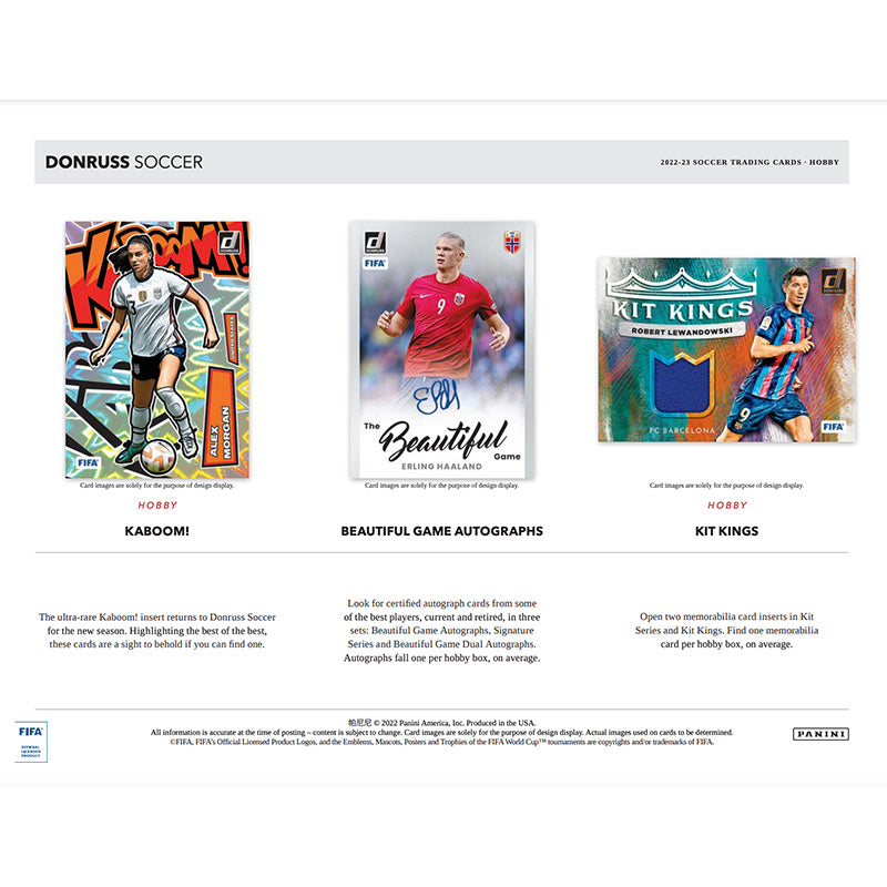 2022/23 Panini Donruss Soccer Hobby Box