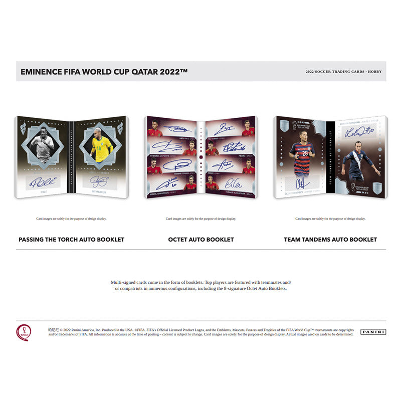 2022 Panini Eminence World Cup Qatar Soccer Hobby Case