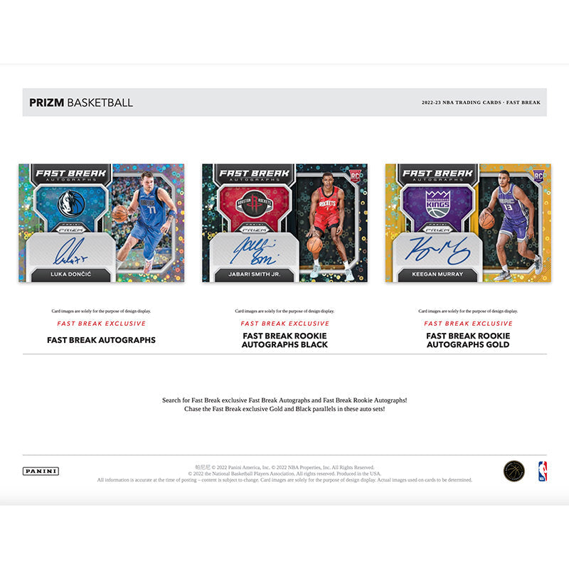 2022/23 Panini Prizm Basketball Fast Break Box