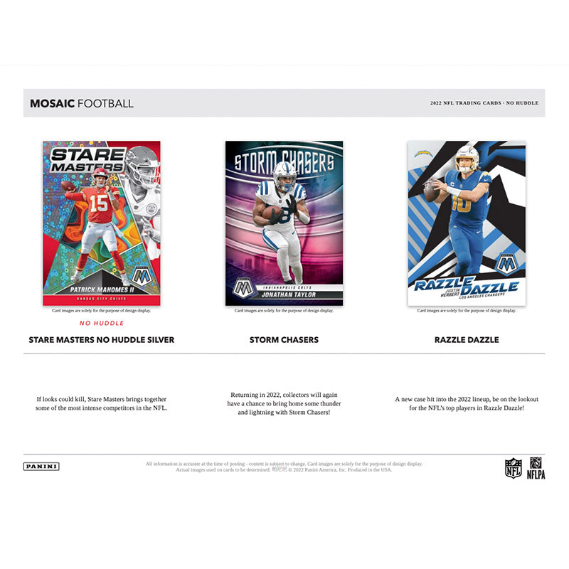 2022 Panini Mosaic Football Hobby 12 Box Case