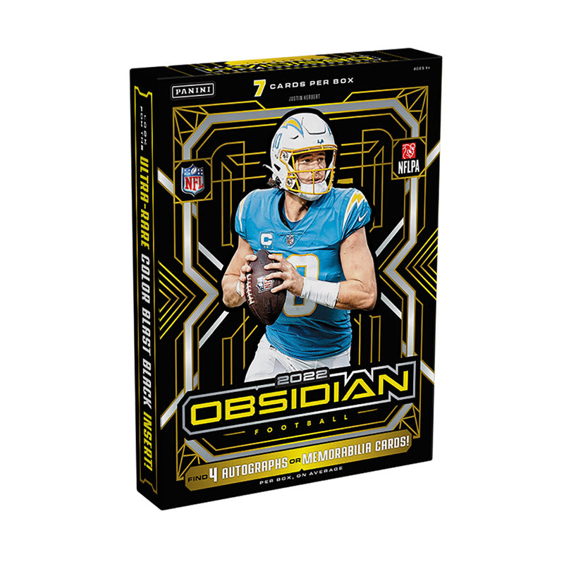 2022 Panini Obsidian Football Hobby 12 Box Case