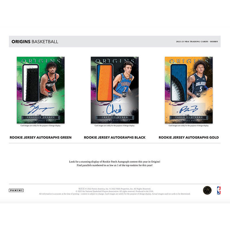 2022/23 Panini Origins Basketball Hobby 12 Box Case