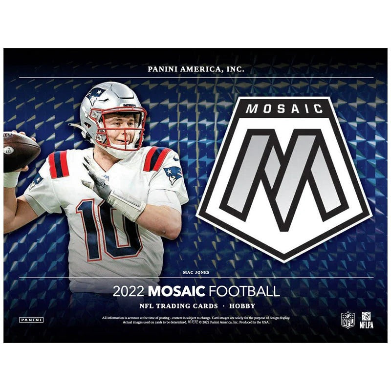 2022 Panini Mosaic Football Hobby 12 Box Case